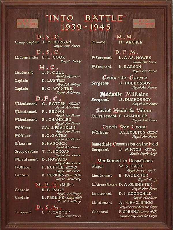Awards for Bravery