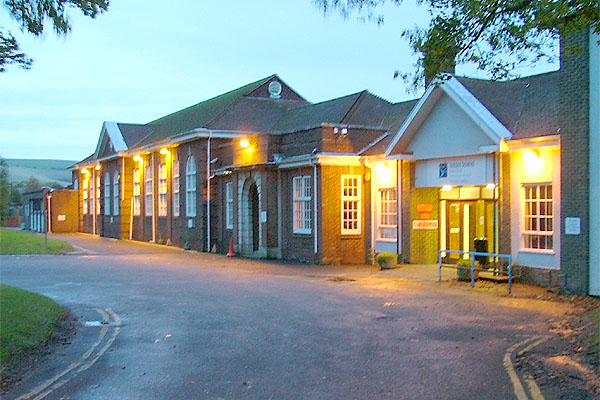 The Old School by Lamp-light