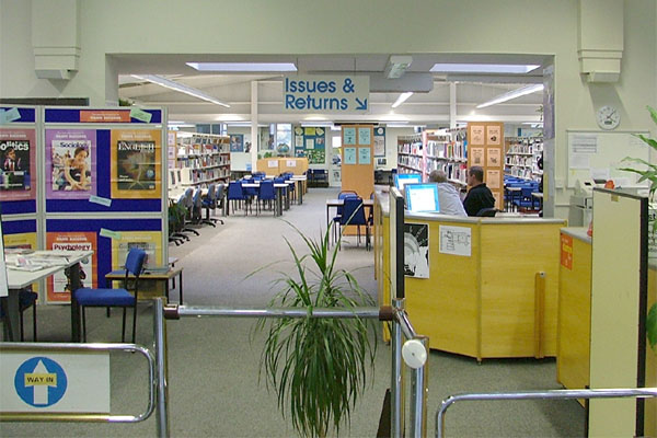 SDC Library looking East 